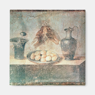 Imã Ainda vida com ovos e tordos