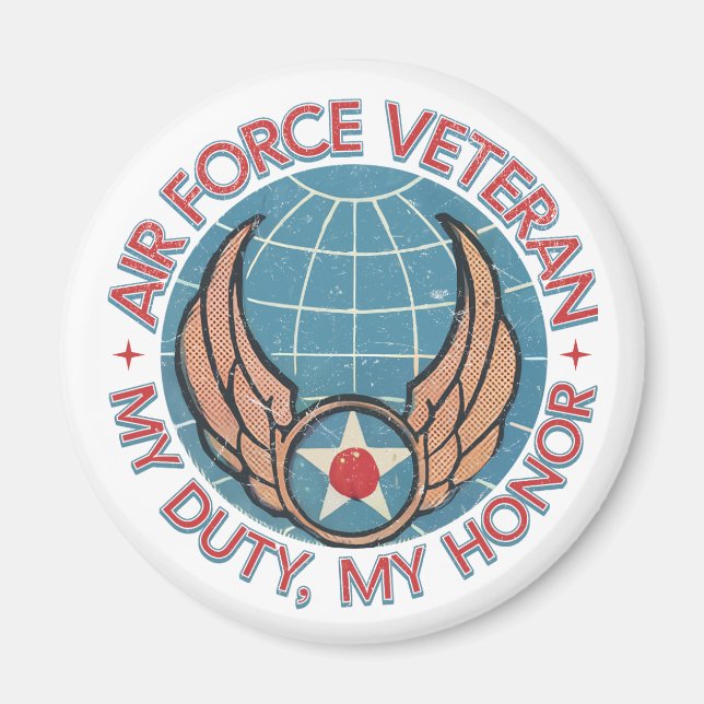 Imã Air Force Veteran (Frente)
