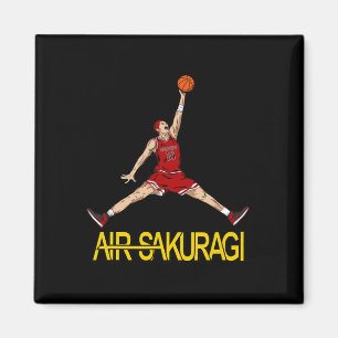 Imã Air Sakuragi Anime Style Bysketbyll Design