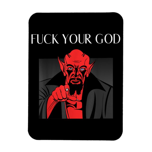 Ímã Aist Goat Satã Baphomet GIft (Vertical)