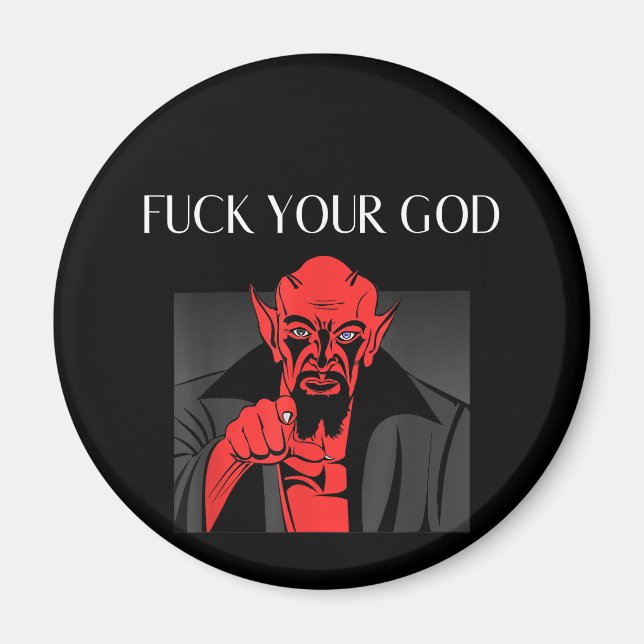 Imã Aist Goat Satã Baphomet GIft (Frente)
