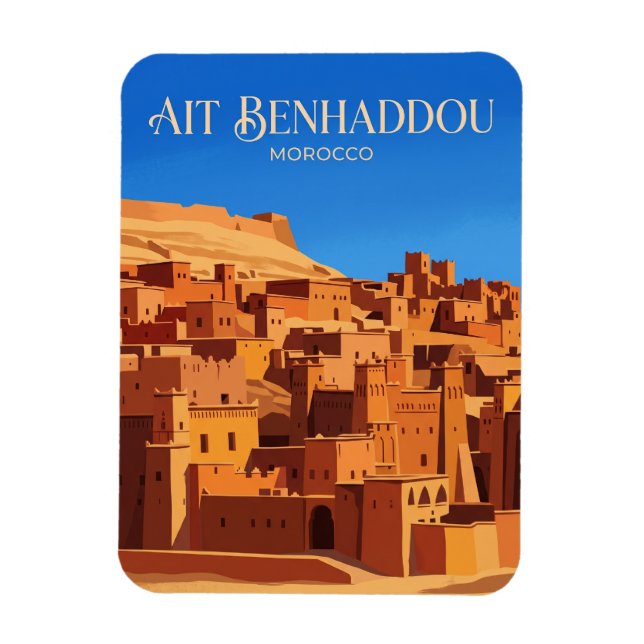 Ímã Aït Benhaddou Marrocos (Vertical)