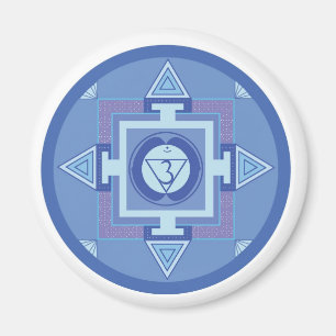 Imã Ajna Chakra Mandala (Third eye chakra)