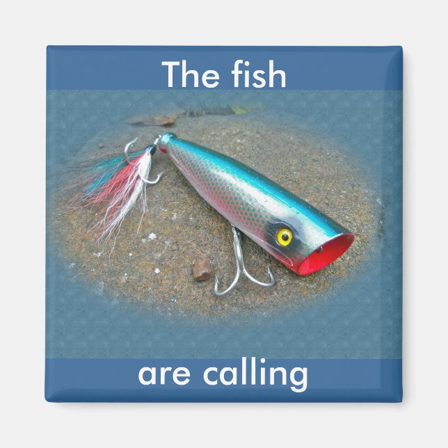 Imã AJS Saltwater Lure Popper Blue Dragon Itens (Frente)