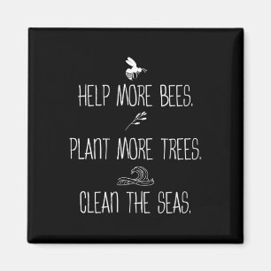 Imã Ajude Mais Abelhas A Plantar Mais Árvores Limpando