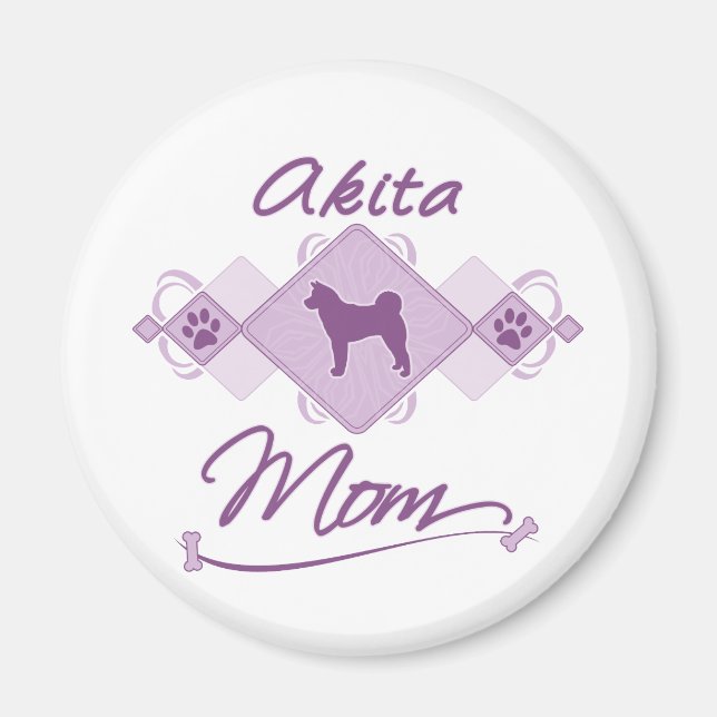 Imã Akita Mãe (Frente)