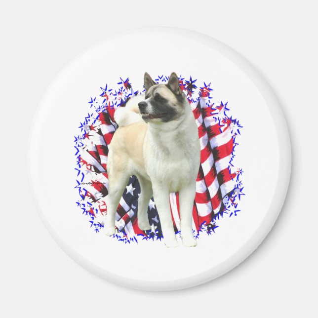 Imã Akita Patriot (Frente)