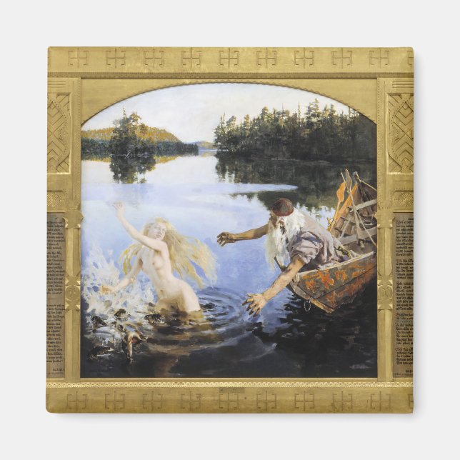 Imã Akseli Gallen-Kallela - Mito Aino (Frente)