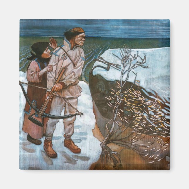 Imã Akseli Gallen-Kallela - Vingança de Joukahainen (Frente)