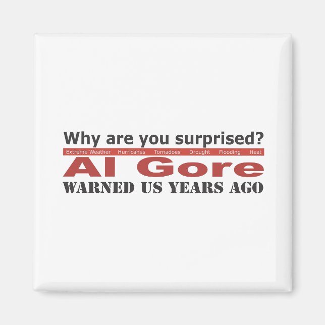 Imã Al Gore advertiu-nos (Frente)