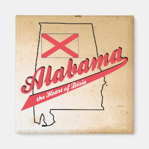 Imã Alabama Heart of Dixie
