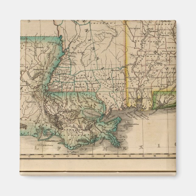 Imã Alabama, Mississippi, Louisiana (Frente)