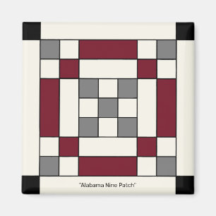 Imã Alabama Nine Patch