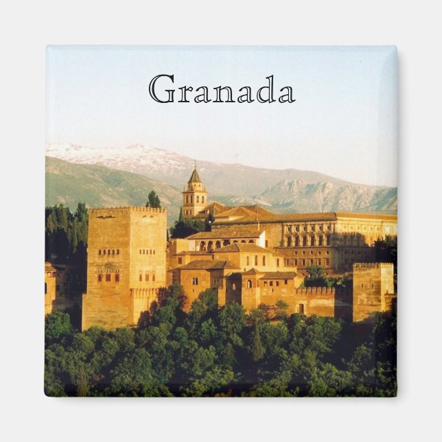 Imã Alambra granada (Frente)