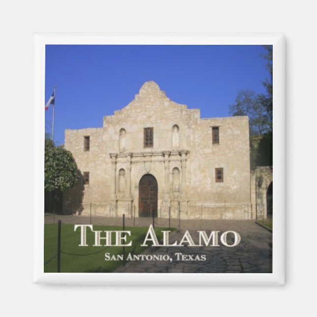 Imã Alamo, San Antonio, Texas (Frente)