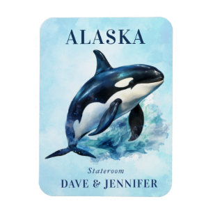 Ímã Alaska Cruise Ship Stateroom Magnet