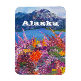Ímã Alaska Fireweed Magnet