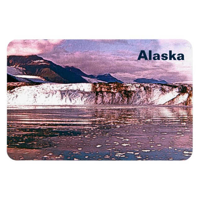 Ímã Alaska Glacier (Horizontal)