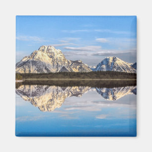 Imã Alaska Mountain Refletion Photo