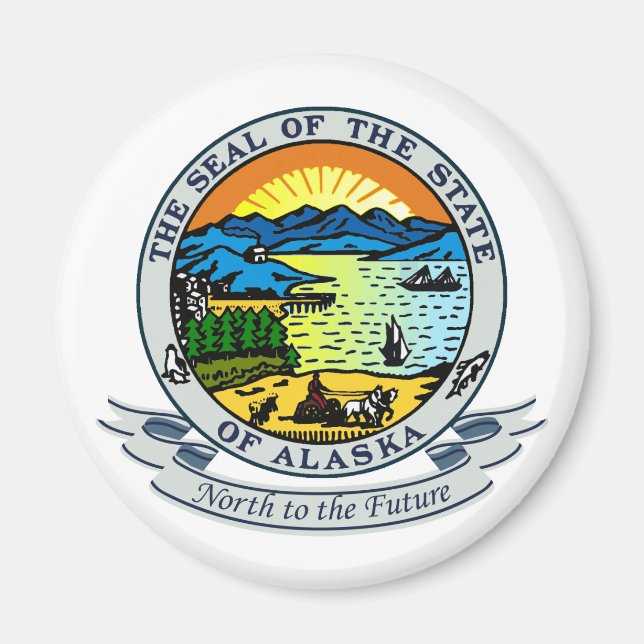 Imã Alaska Seal (Frente)