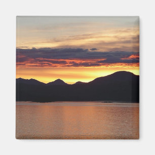 Imã Alaskan Sunset I Beauful Alaska Photoics