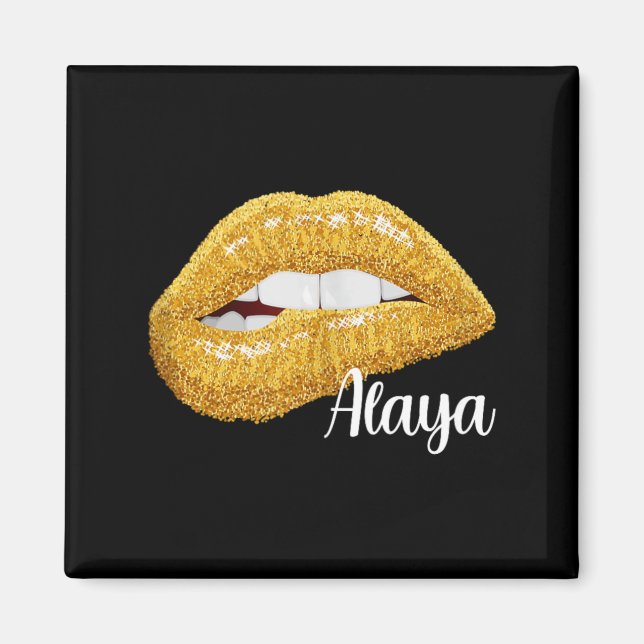Imã Alaya - Presente com Primeiro Nome Sem Mangas (Frente)