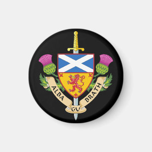 Imã Alba Gu Bràth - Crest do Patrimônio Escocês Inscri