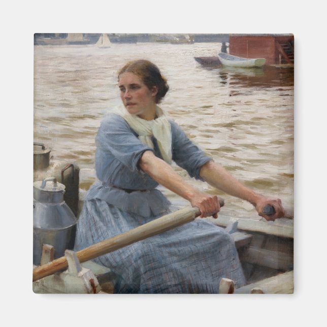 Imã Albert Edelsense - La Laitiere (Frente)