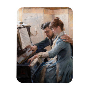 Ímã Albert Edelsense - Tocando o Piano
