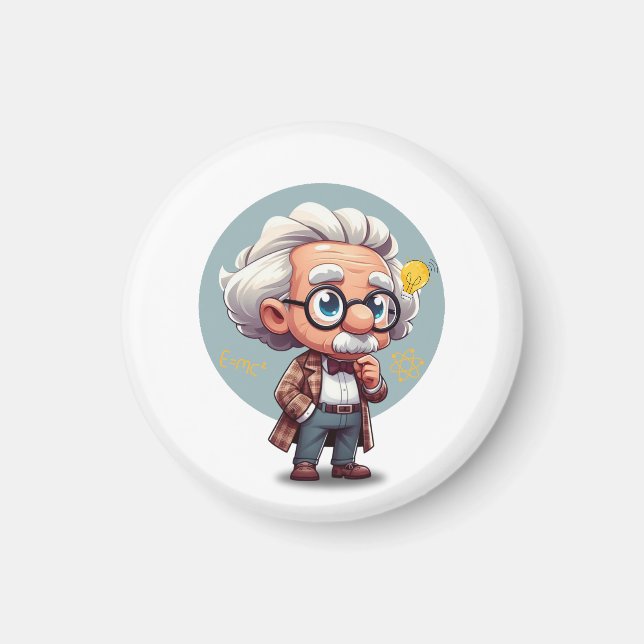 Imã Albert Einstein 2 (Frente)