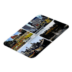 Ímã Alberta - Canadá - Mosaico -