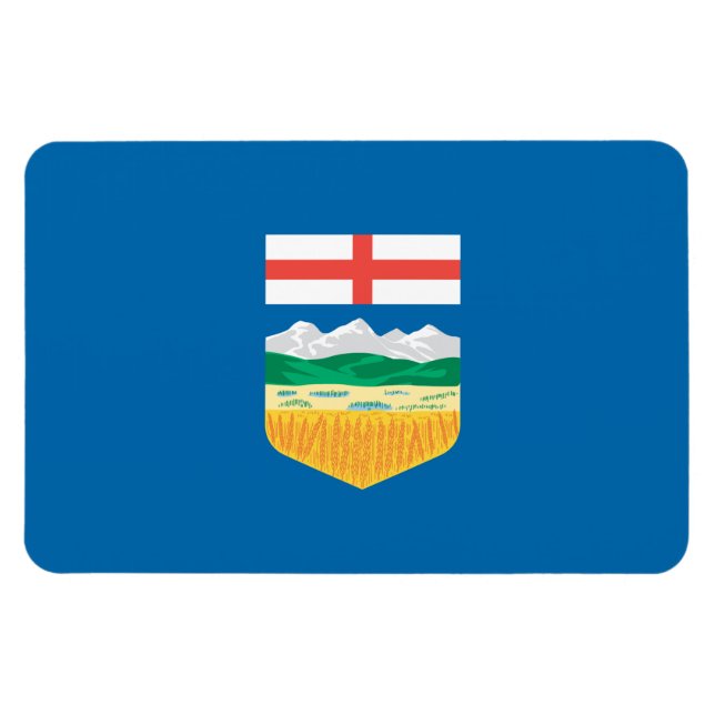 Ímã Alberta Flag (Horizontal)