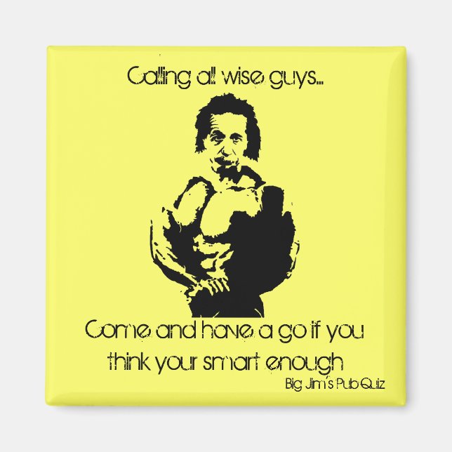 Imã albertmuscular, chamando todas as caras sábias... (Frente)