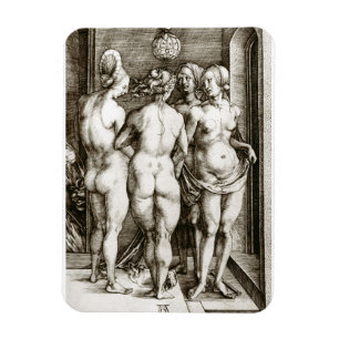Ímã Albrecht Durer - As Quatro Bruxas