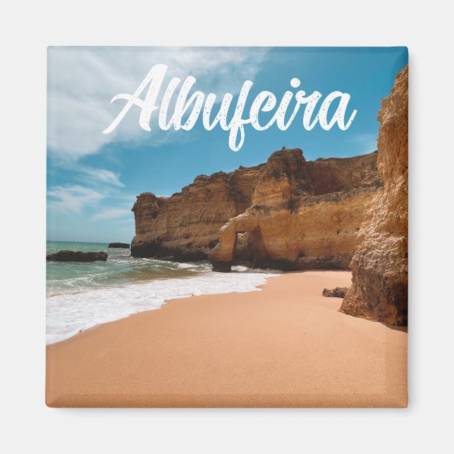 Imã Albufeira bonito no Algarve em Portugal (Frente)
