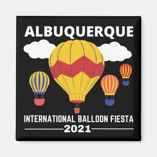 Imã Albuquerque Balloon Fiesta (Frente)