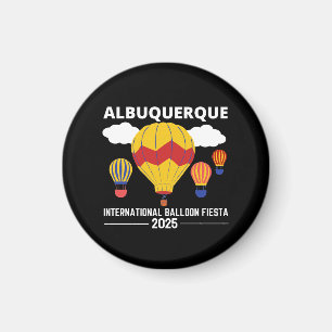 Imã Albuquerque Balloon Fiesta 2025 T-Shirt