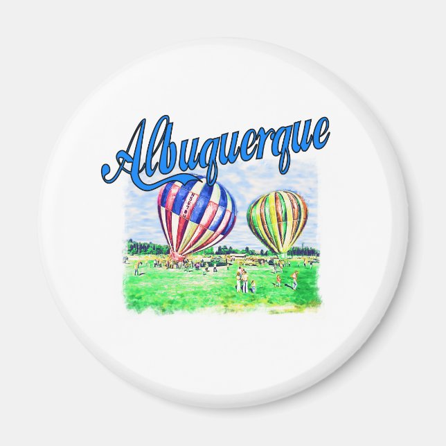 Imã Albuquerque Balloons (Frente)