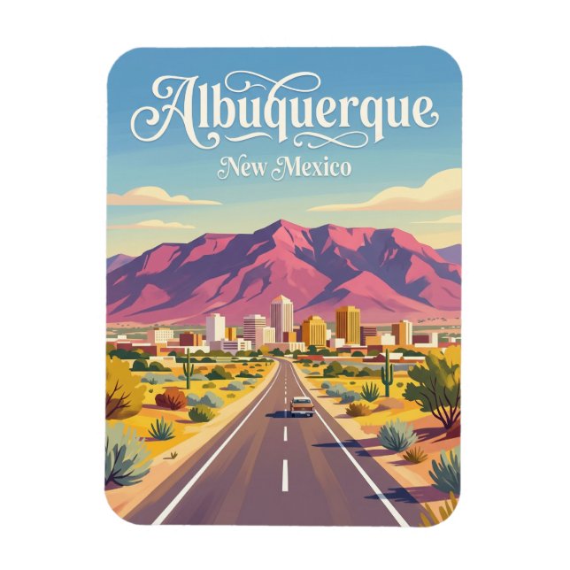 Ímã Albuquerque EUA (Vertical)