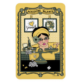 Ímã Alcançando o Magnet do Refrigerador Balance_C_4x6