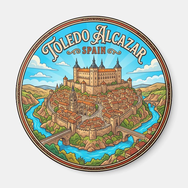 Imã Alcázar de Toledo Espanha (Frente)