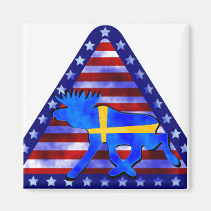 Imã Alces Sueco-Americanos