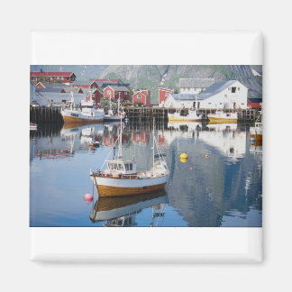 Imã Aldeia de pesca de Reine, Lofoten, Noruega