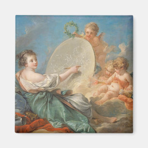 Imã Alegoria da pintura, 1765 (óleo em canvas)