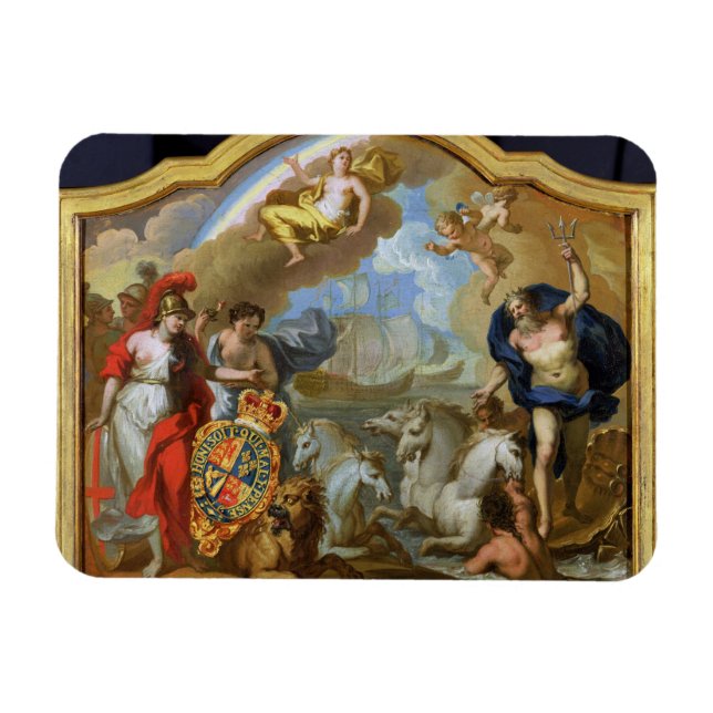 Ímã Alegoria do poder da Grã-Bretanha Excelente por Se (Horizontal)