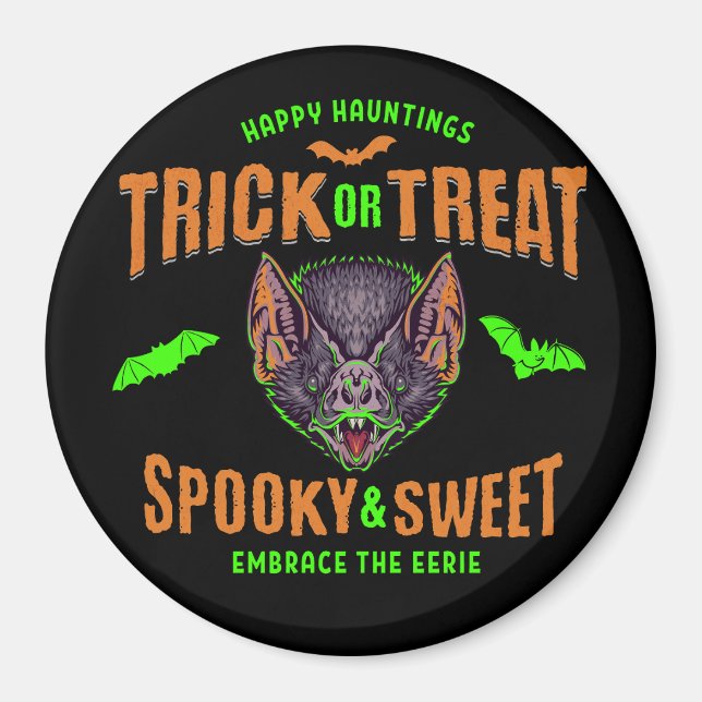 Imã Alegres Assombrações | Truque ou Travessura Morceg (Frente)