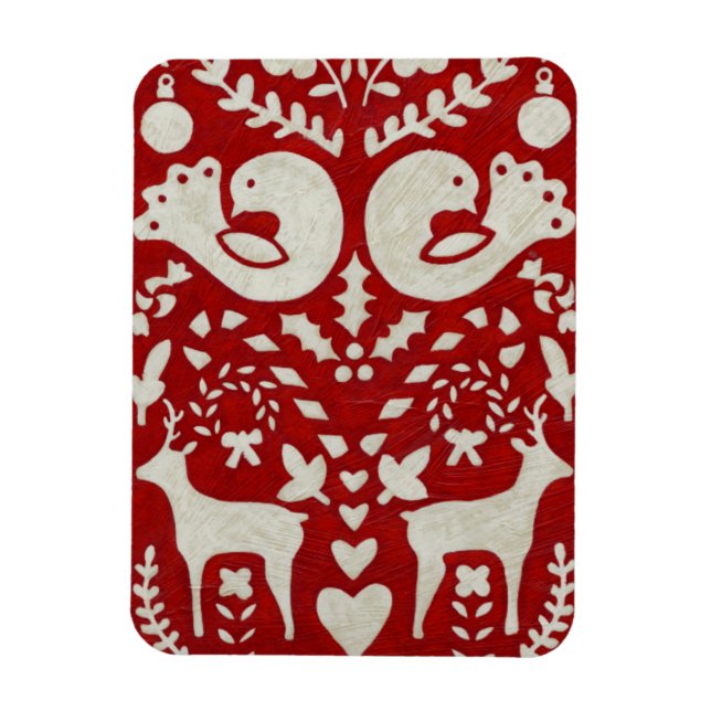 Ímã Alegria de Natal II (Vertical)