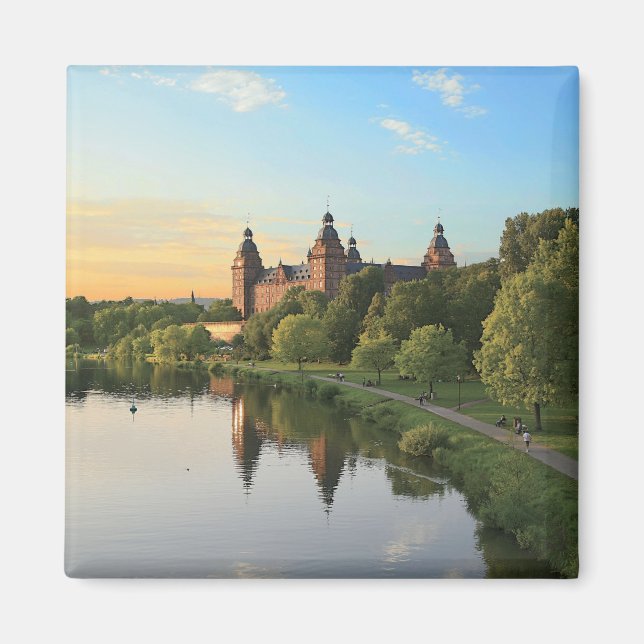 Imã Alemanha, Aschaffenburg, Castelo (castelo) (Frente)