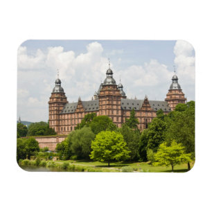 Ímã Alemanha, Baviera, Bayern, Aschaffenburg. Castelo