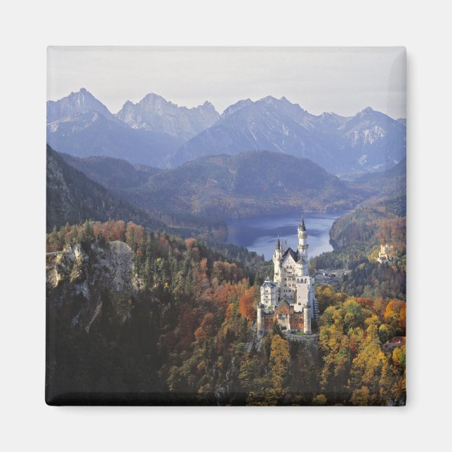 Imã Alemanha, Baviera, Castelo Neuschwanstein. Grande (Frente)